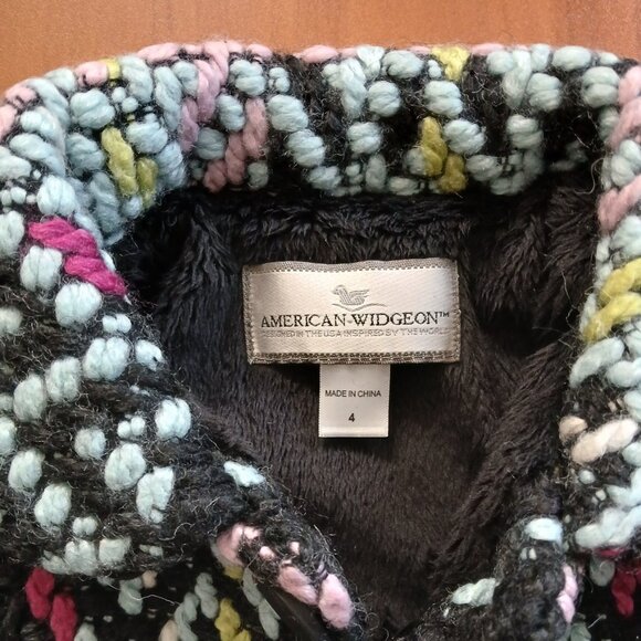 American Widgeon Chevron Tapestry Coat - 4Y - Picture 4 of 6